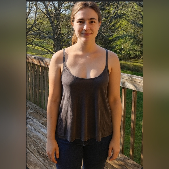 Old Navy Dark Gray Camisole Top, Size SP - Picture 1 of 4